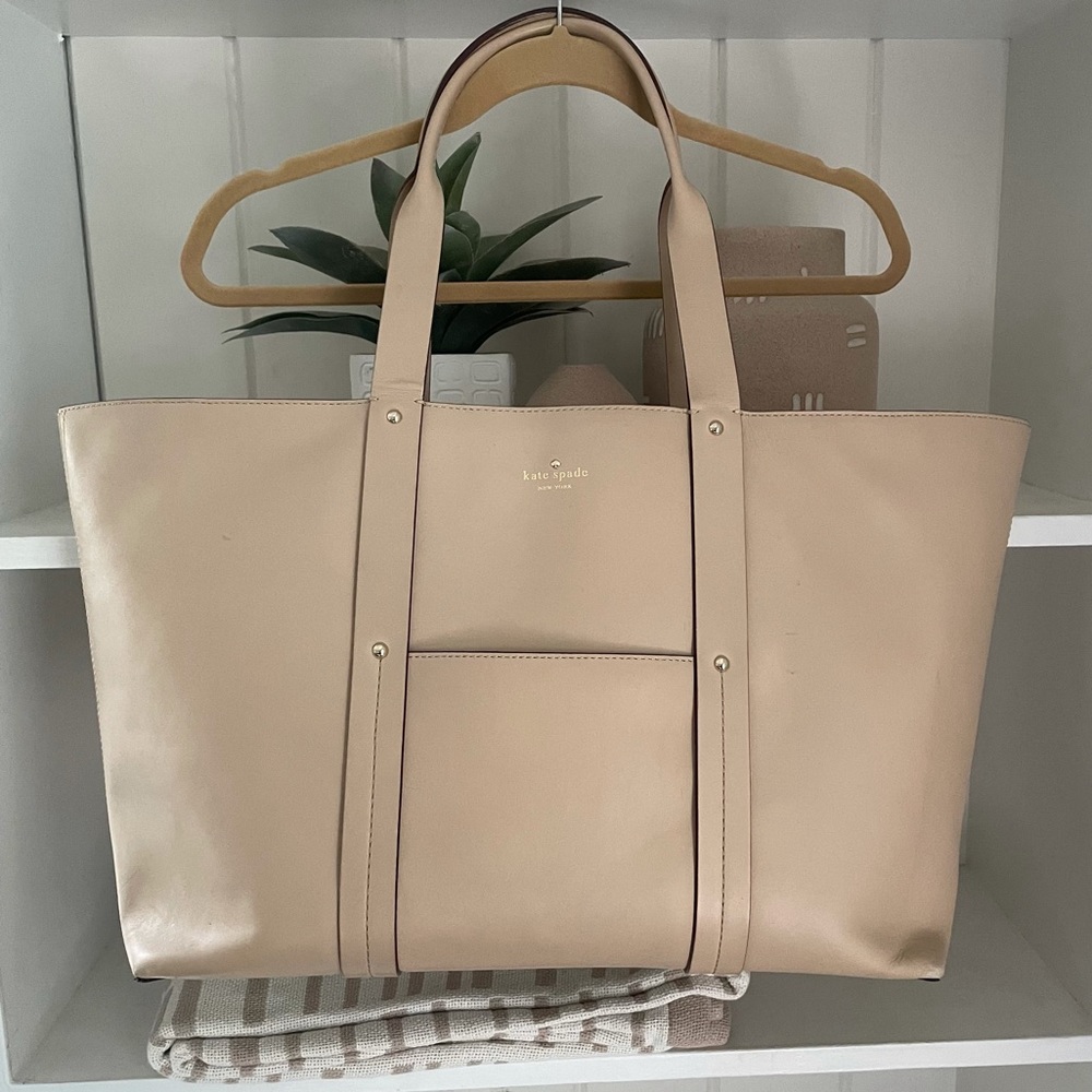 Kate Spade Large Cream Tote